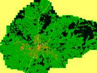 Zum Außenbereich der Stadt