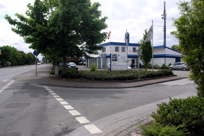 Blick entlang der Mhlenstrae