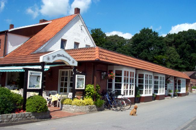 Die Gaststtte Zur Waldesecke