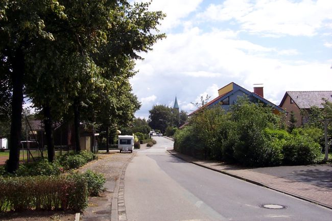 Blick entlang der Droste Hlshoff Strae