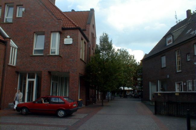 Die Sparkasse Stadtlohn in der Innenstadt