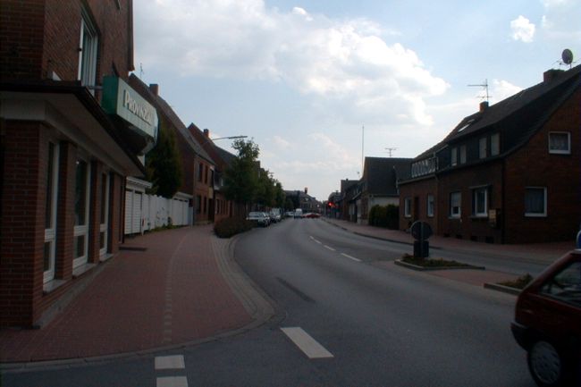 Blick entlang der Grabenstrae