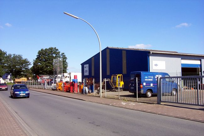 Blick entlang der Gutenbergstrae