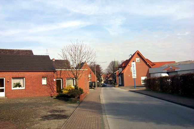 Blick entlang der Hegebrockstrae