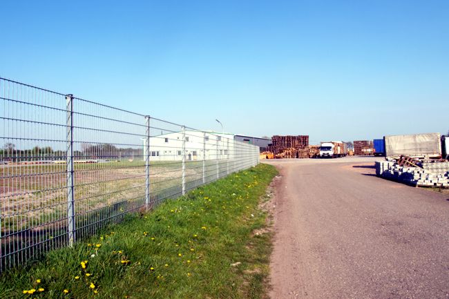 Blick entlang der Porschestrae