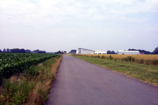 Blick entlng der Von Ardennen Strae