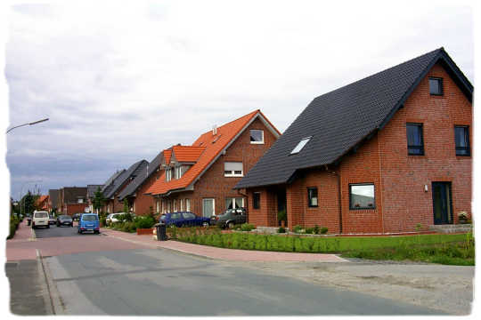 Ein hbsches Haus mit gepflegte Anlagen